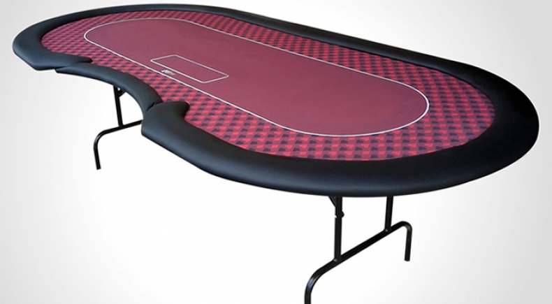Mesa de Poker Dobrável para Torneios de Poker e Residências